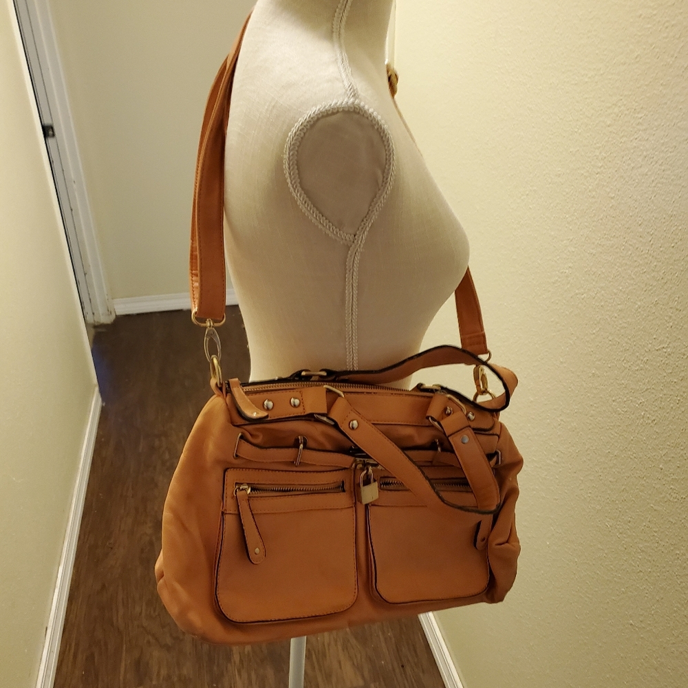 Peach Just Fab Purse